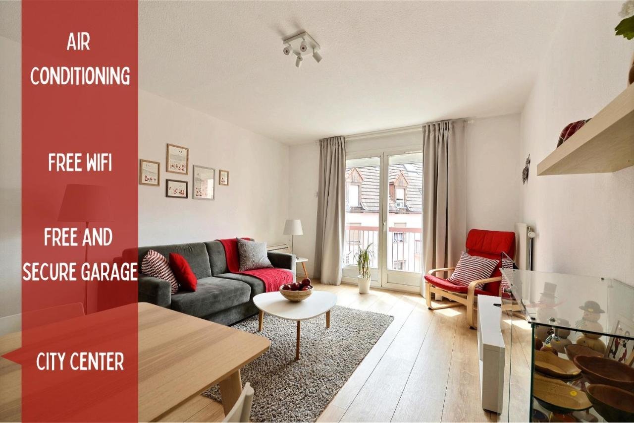 Apartamento Le Petit Nid De Max Et Sophie 1Free Garage Colmar Exterior foto