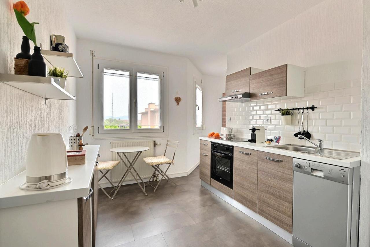 Apartamento Le Petit Nid De Max Et Sophie 1Free Garage Colmar Exterior foto